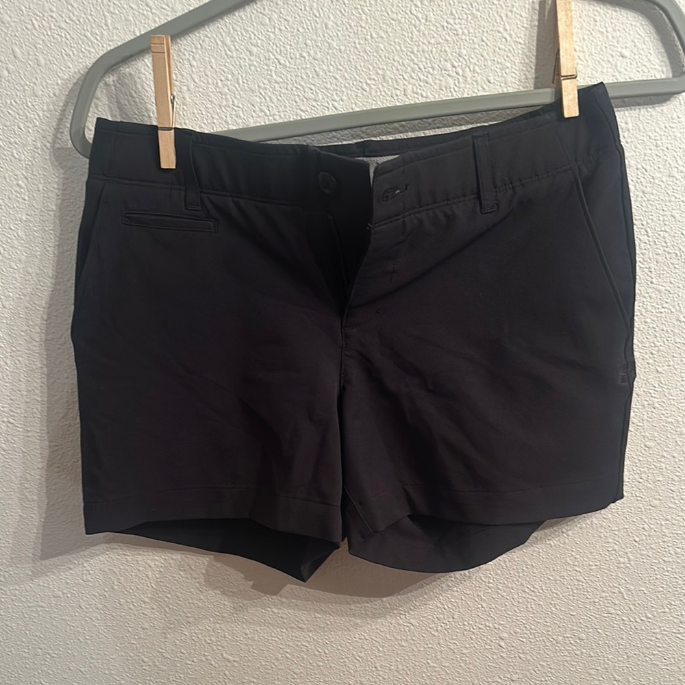 Women's Under Armour Black Golf Shorts